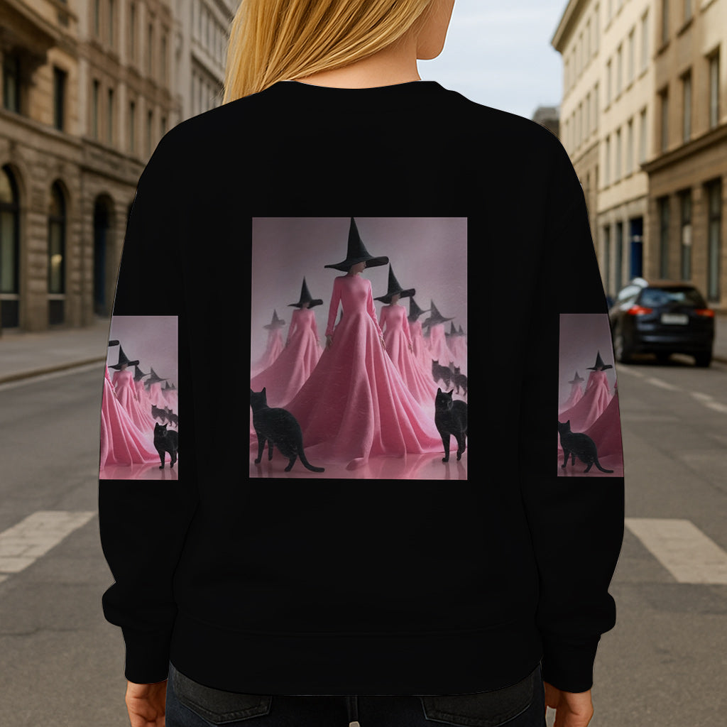 T-shirt personnalisé « Sorcière violette » - Sorcière intégrale