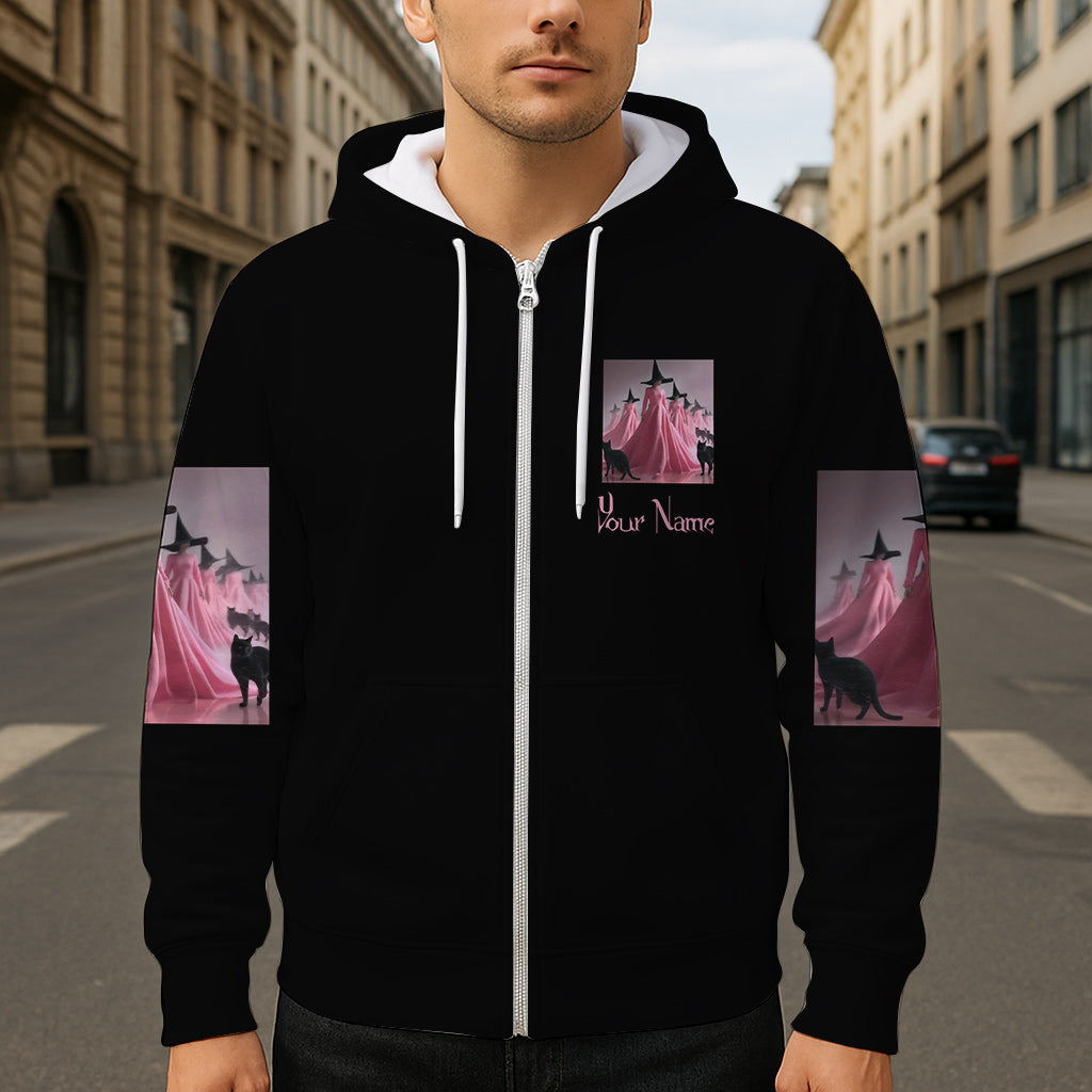 T-shirt personnalisé « Sorcière violette » - Sorcière intégrale