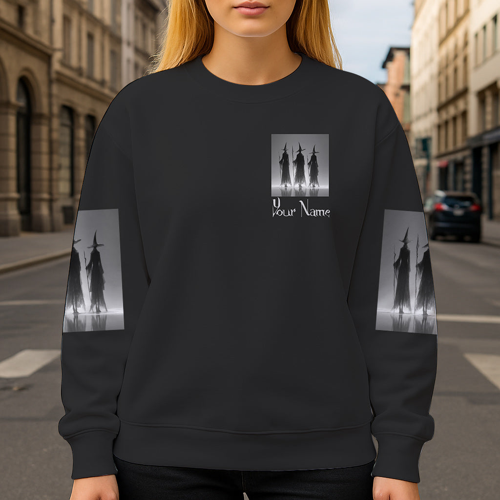 T-shirt personnalisé « Sorcière violette » - Sorcière intégrale