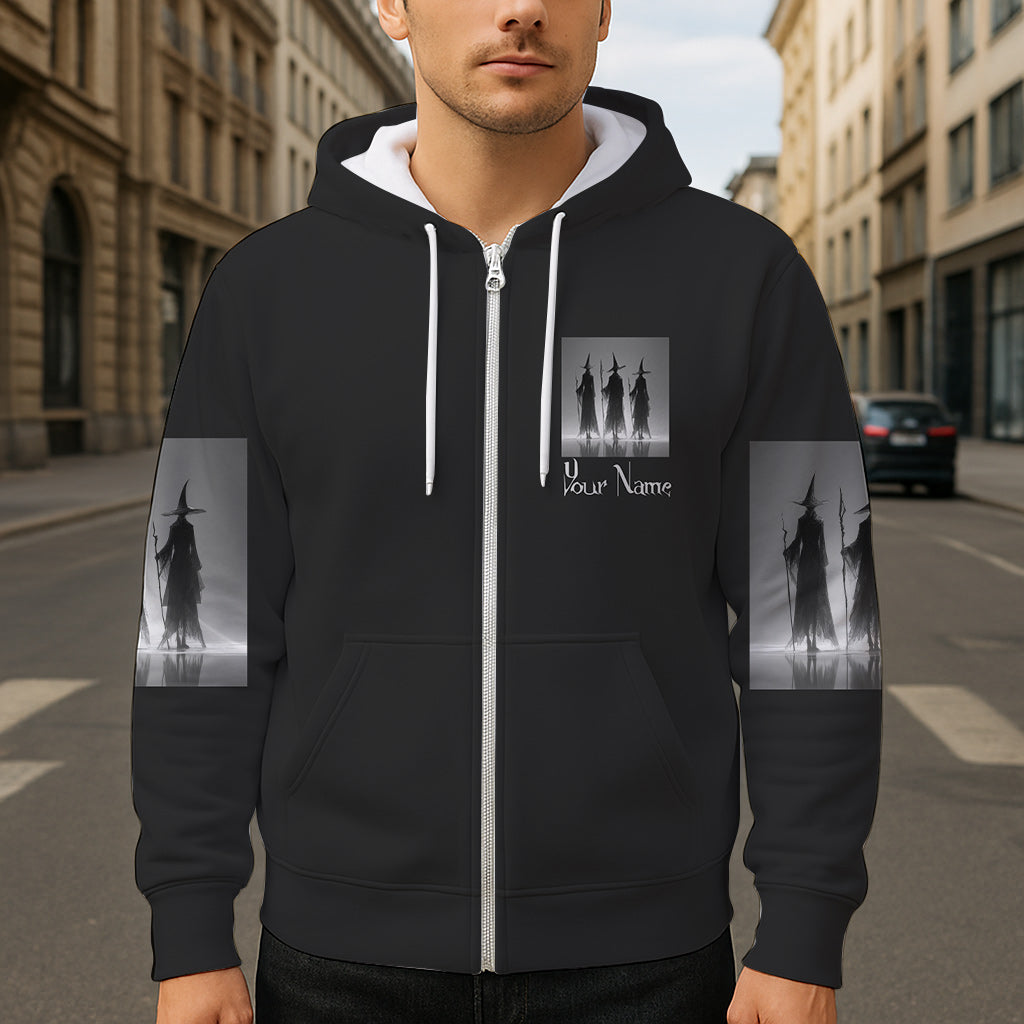 T-shirt personnalisé « Sorcière violette » - Sorcière intégrale