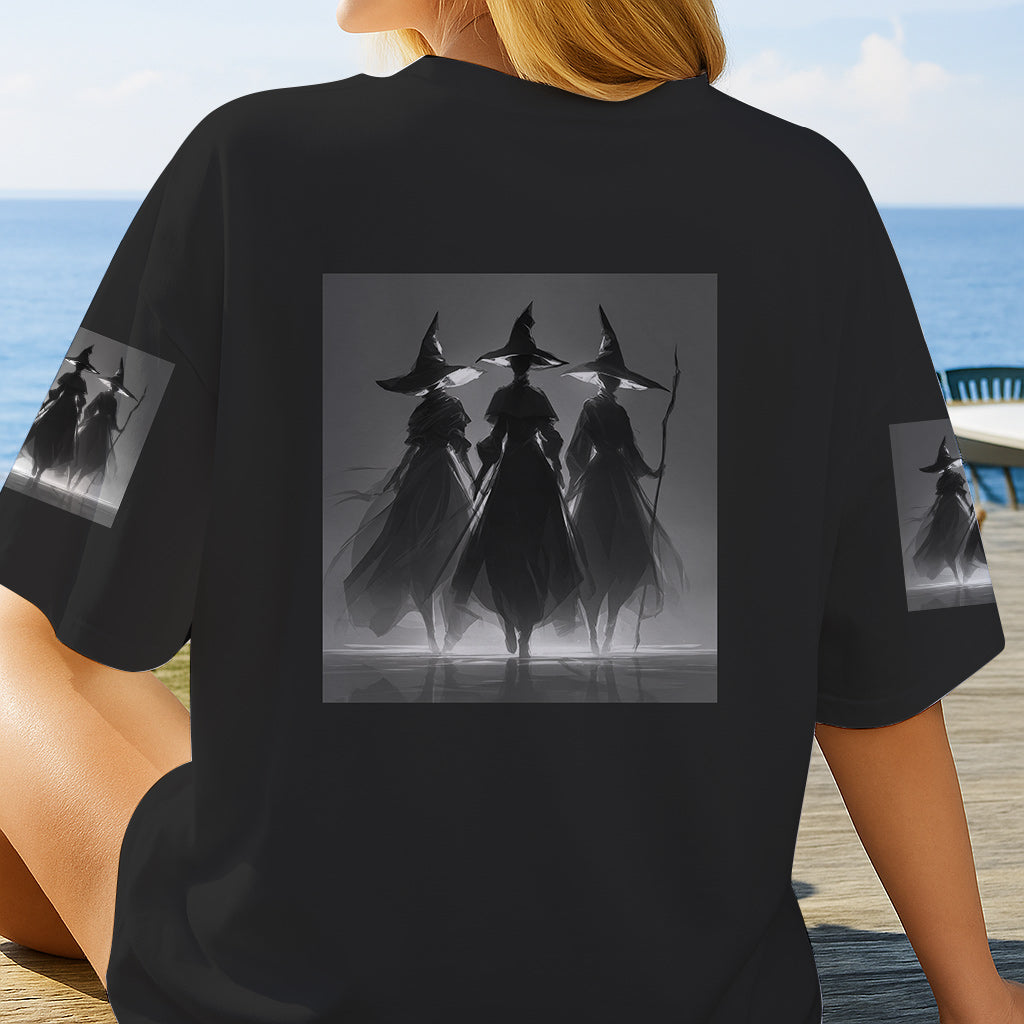 T-shirt personnalisé Sorcière Violette - T-shirt Sorcière Intégrale