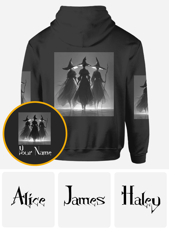 T-shirt personnalisé Sorcière Violette - T-shirt Sorcière Intégrale