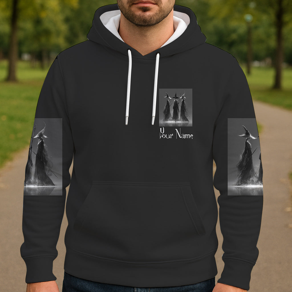 T-shirt personnalisé « Sorcière violette » - Sorcière intégrale