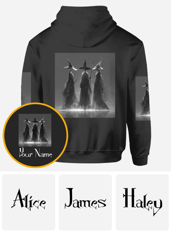 T-shirt personnalisé « Sorcière violette » - Sorcière intégrale