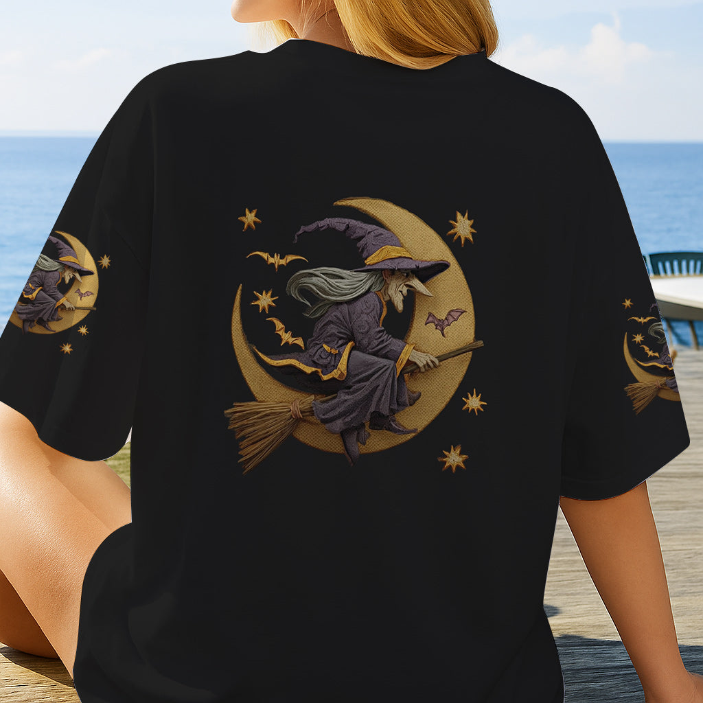 Purple Witch - Personalized Witch All Over Shirt