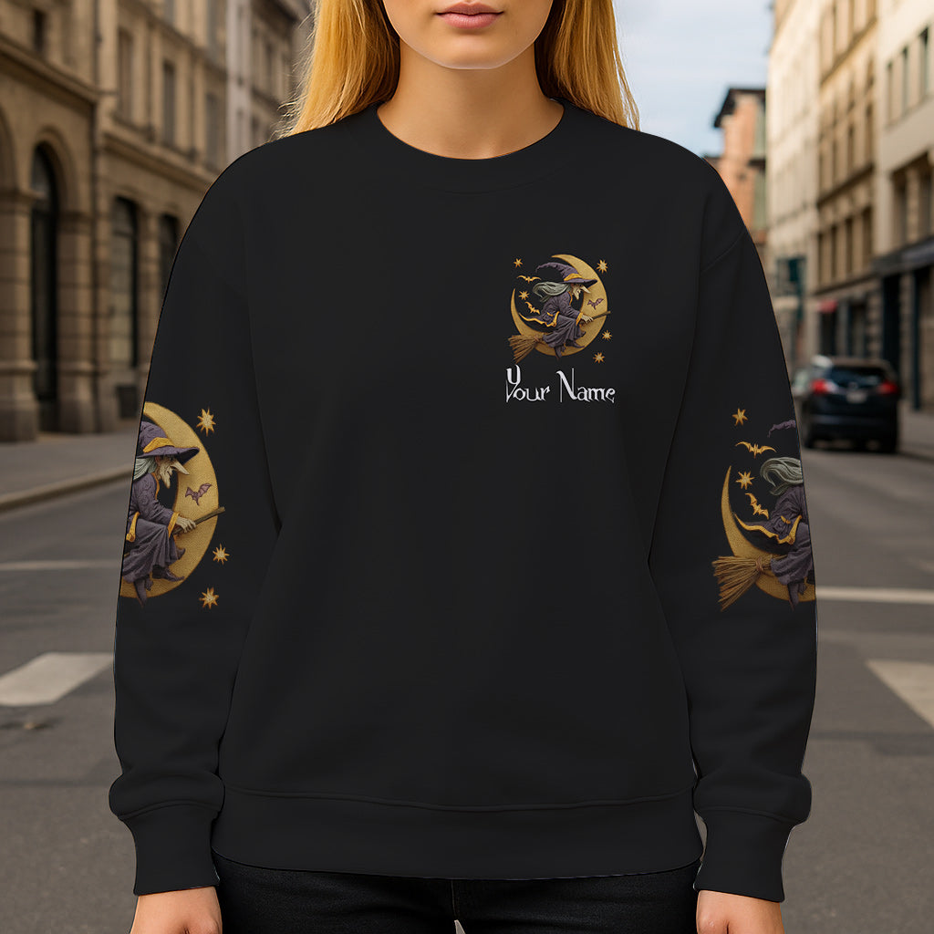 Purple Witch - Personalized Witch All Over Shirt