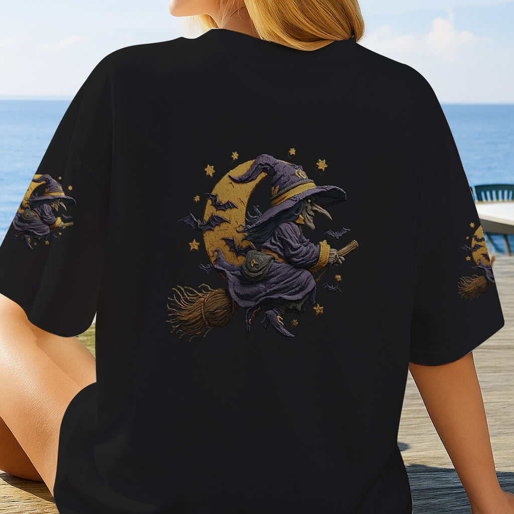 T-shirt personnalisé Sorcière Violette - T-shirt Sorcière Intégrale