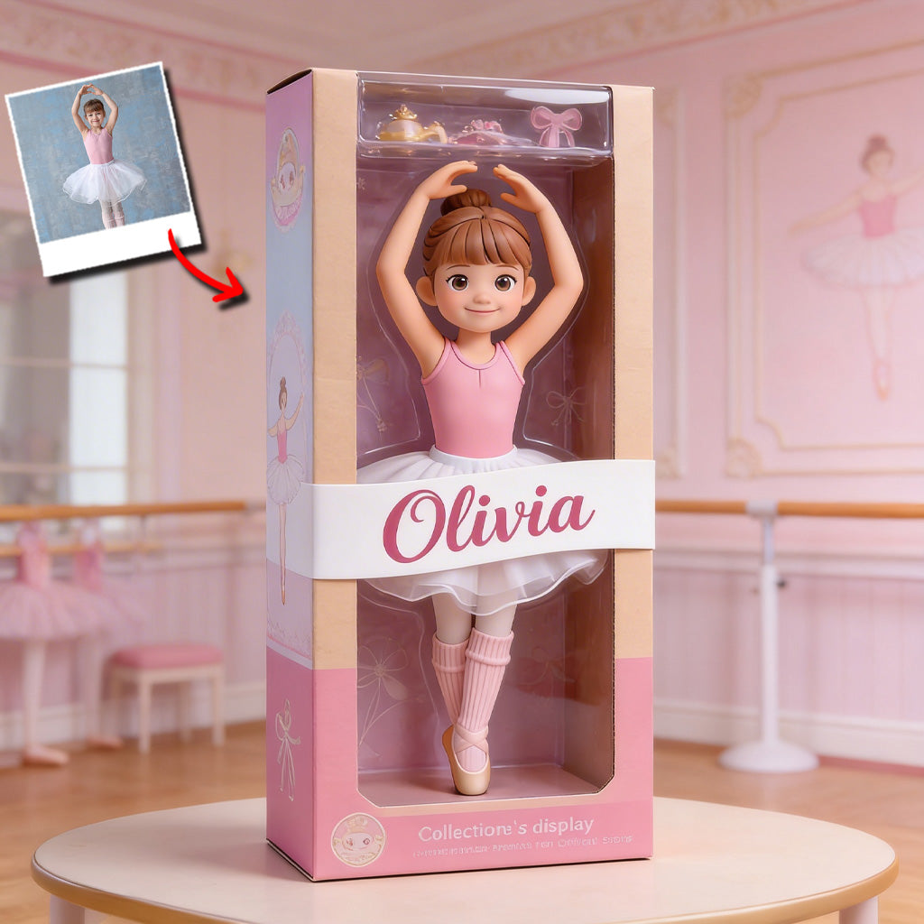 Love Ballet - Custom From Any Photo - Personalized Ballet Custom Shaped Acrylic Plaque