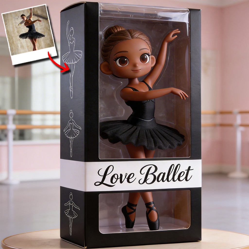 Love Ballet - Custom From Any Photo - Personalized Ballet Custom Shaped Acrylic Plaque
