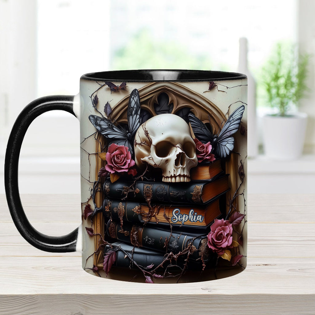Je lis encore des contes de fées - Mug personnalisé à l'effigie d'un méchant