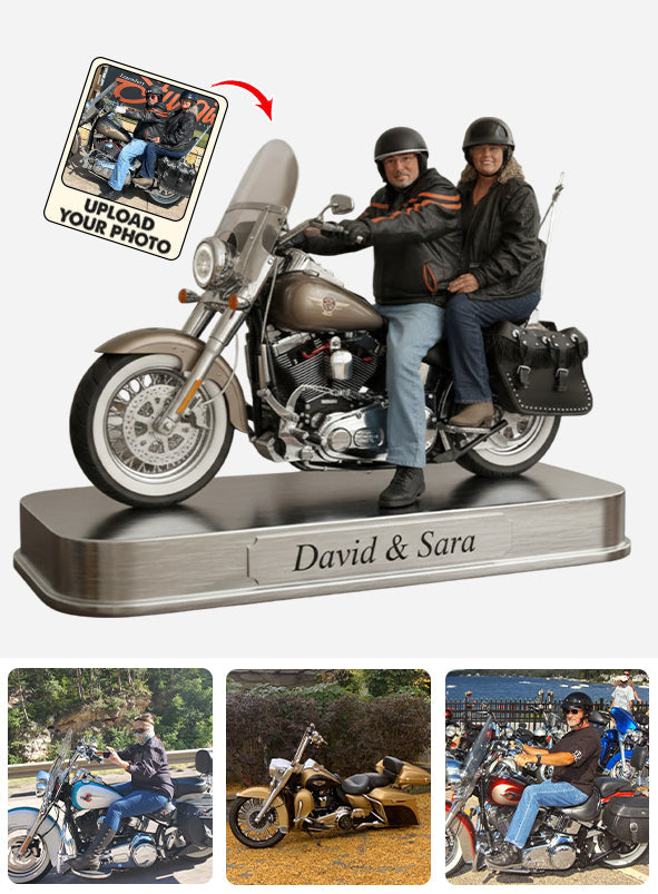 Plaque acrylique personnalisée à partir de n'importe quelle photo - Plaque en acrylique personnalisée pour motards.