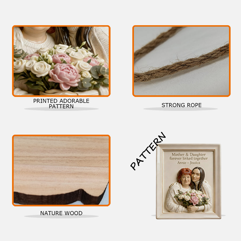 Panneau en bois personnalisé à partir de n'importe quelle photo - Panneau en bois personnalisé pour maman