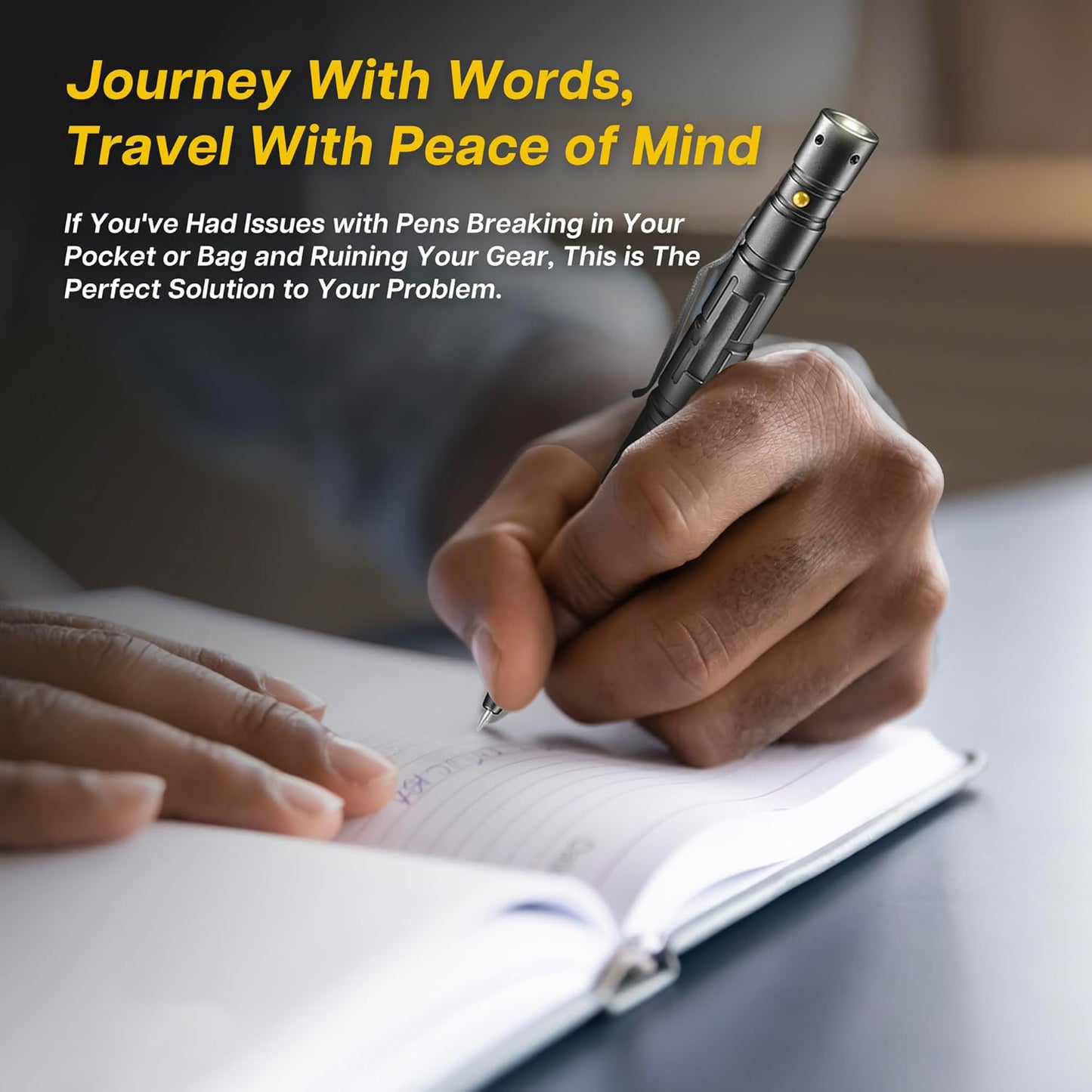 Tactical Pen Self Defense Pen with Flashlight