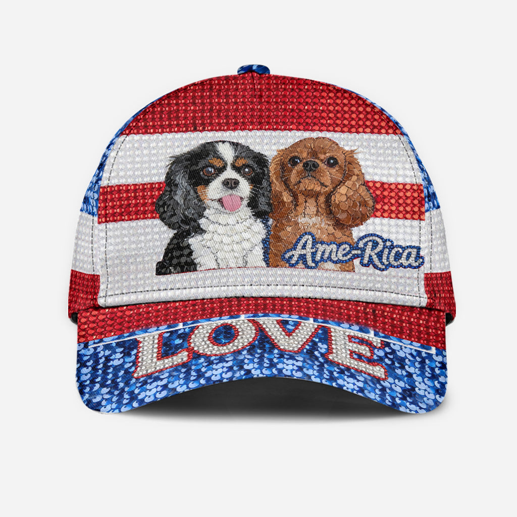 J'adore mes chiens - Casquette classique personnalisée