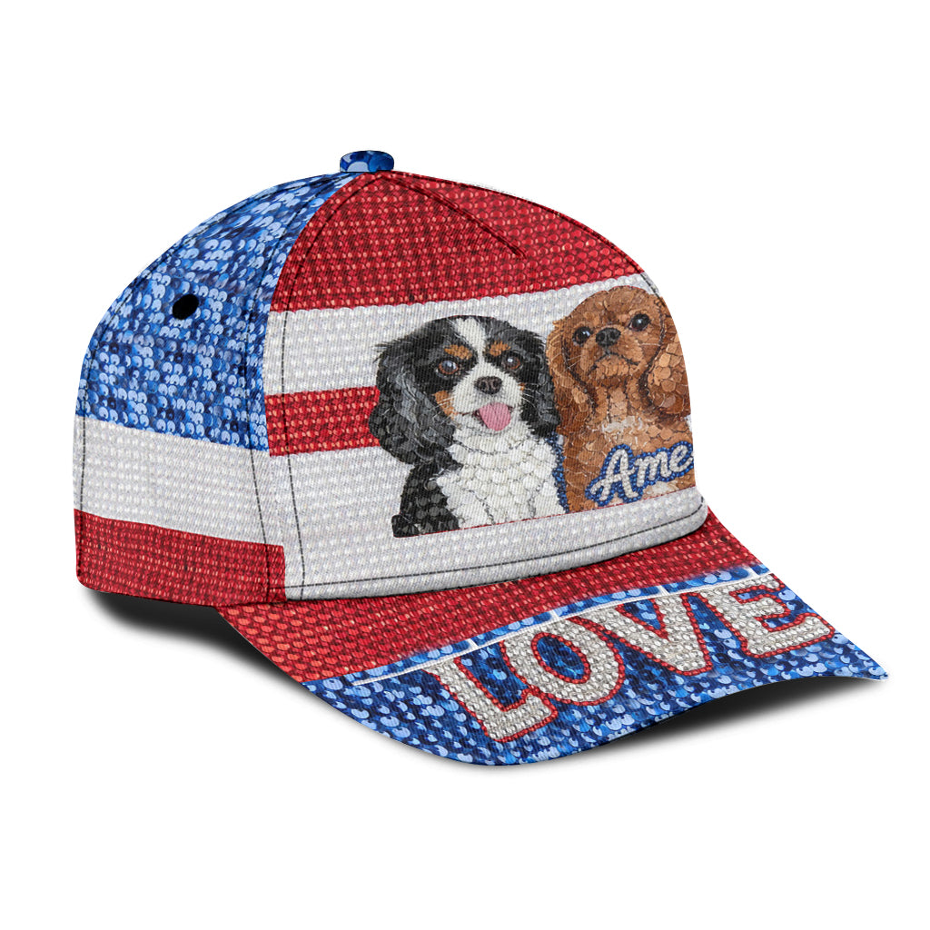 J'adore mes chiens - Casquette classique personnalisée