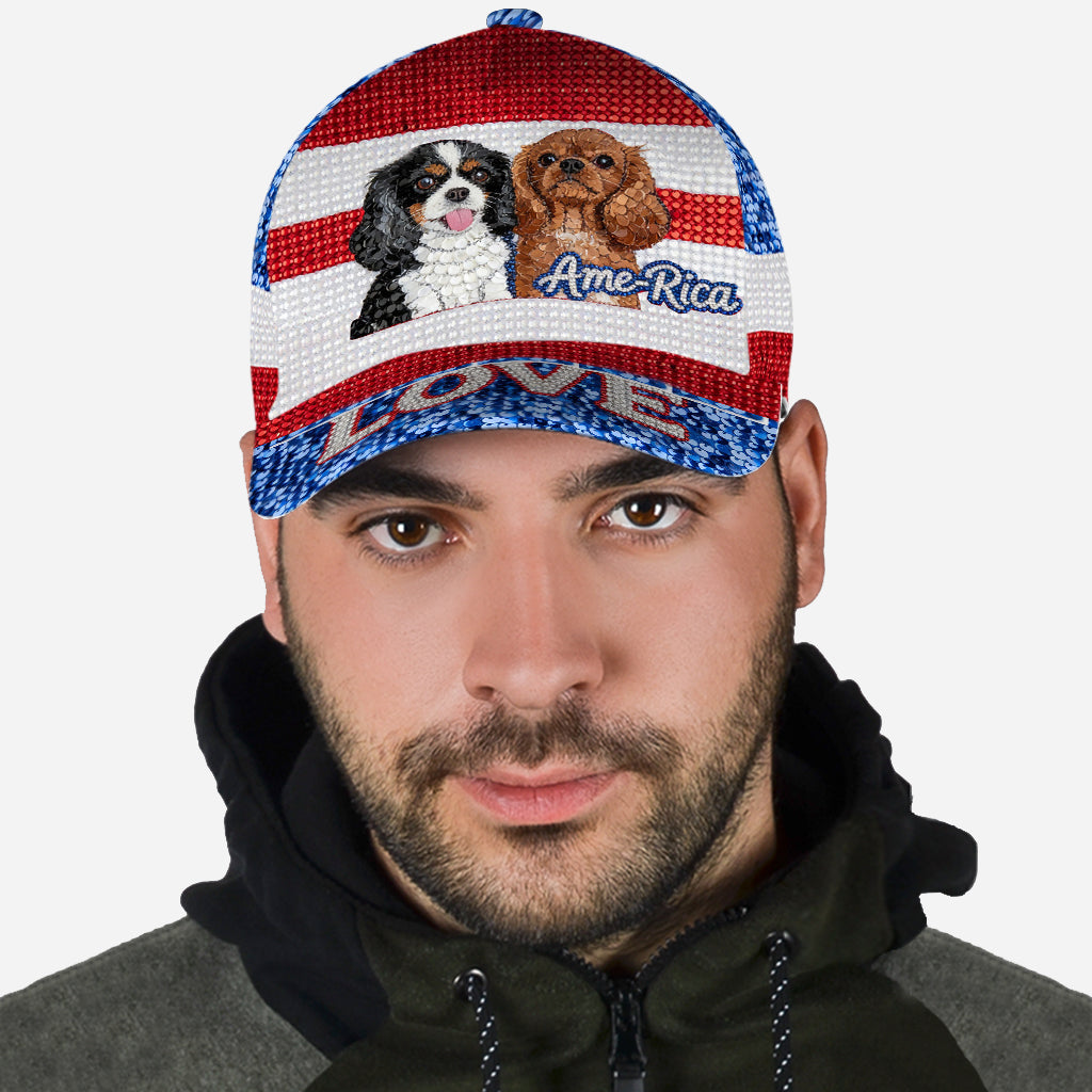 J'adore mes chiens - Casquette classique personnalisée
