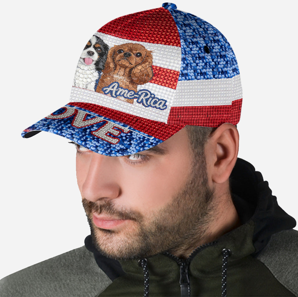 J'adore mes chiens - Casquette classique personnalisée