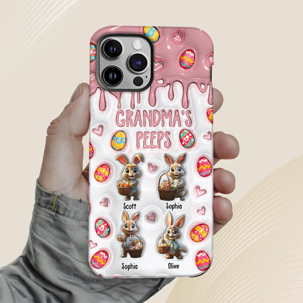 Grandma's Peeps - Personalized Grandma Full Print Phone Case
