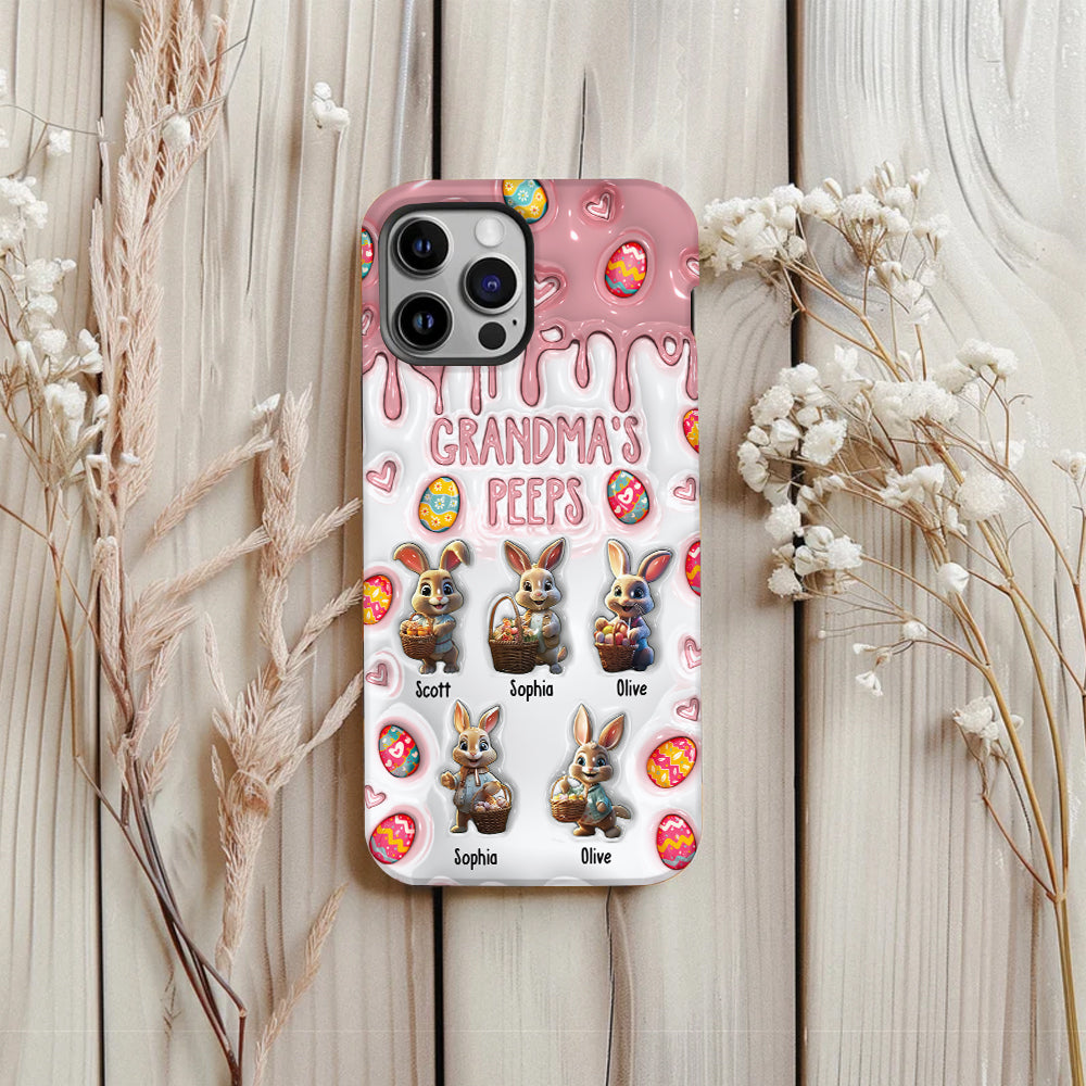 Grandma's Peeps - Personalized Grandma Full Print Phone Case