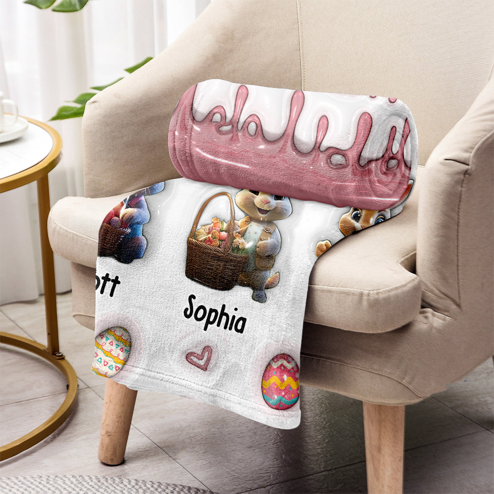 Grandma's Peeps - Personalized Grandma Blanket