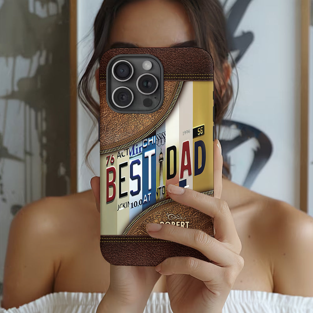 Best Dad Ever - Personalized Father Full Print Phone Case
