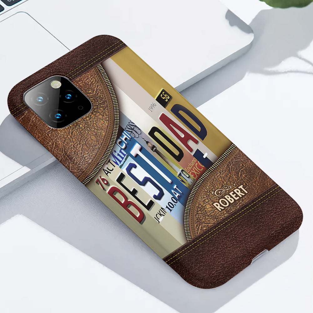 Best Dad Ever - Personalized Father Full Print Phone Case