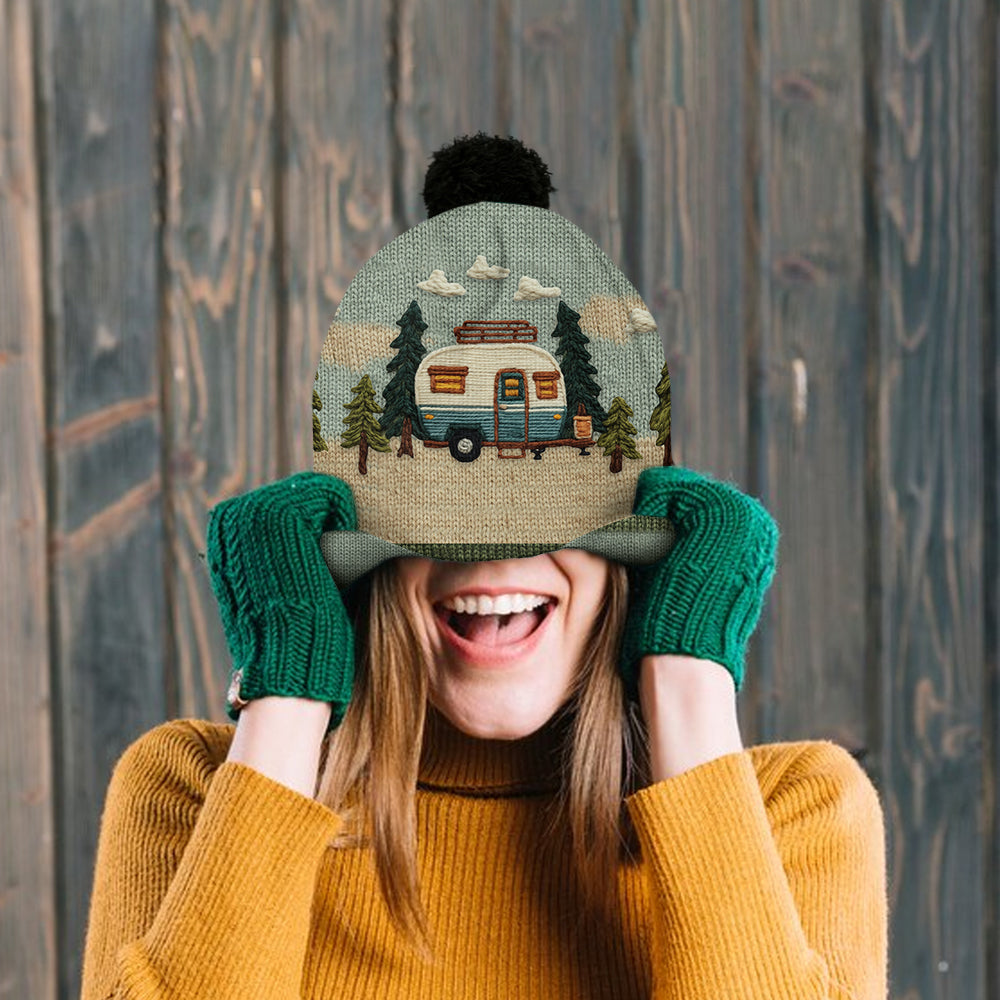 Le camping, c'est ma passion ! - Bonnet de camping personnalisé