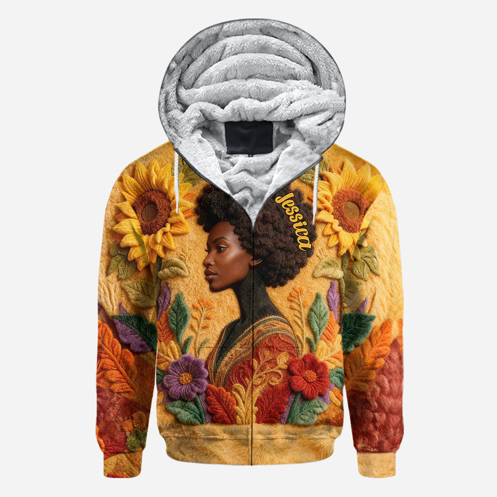 Reine Noire - Chemise afro-américaine personnalisée intégrale