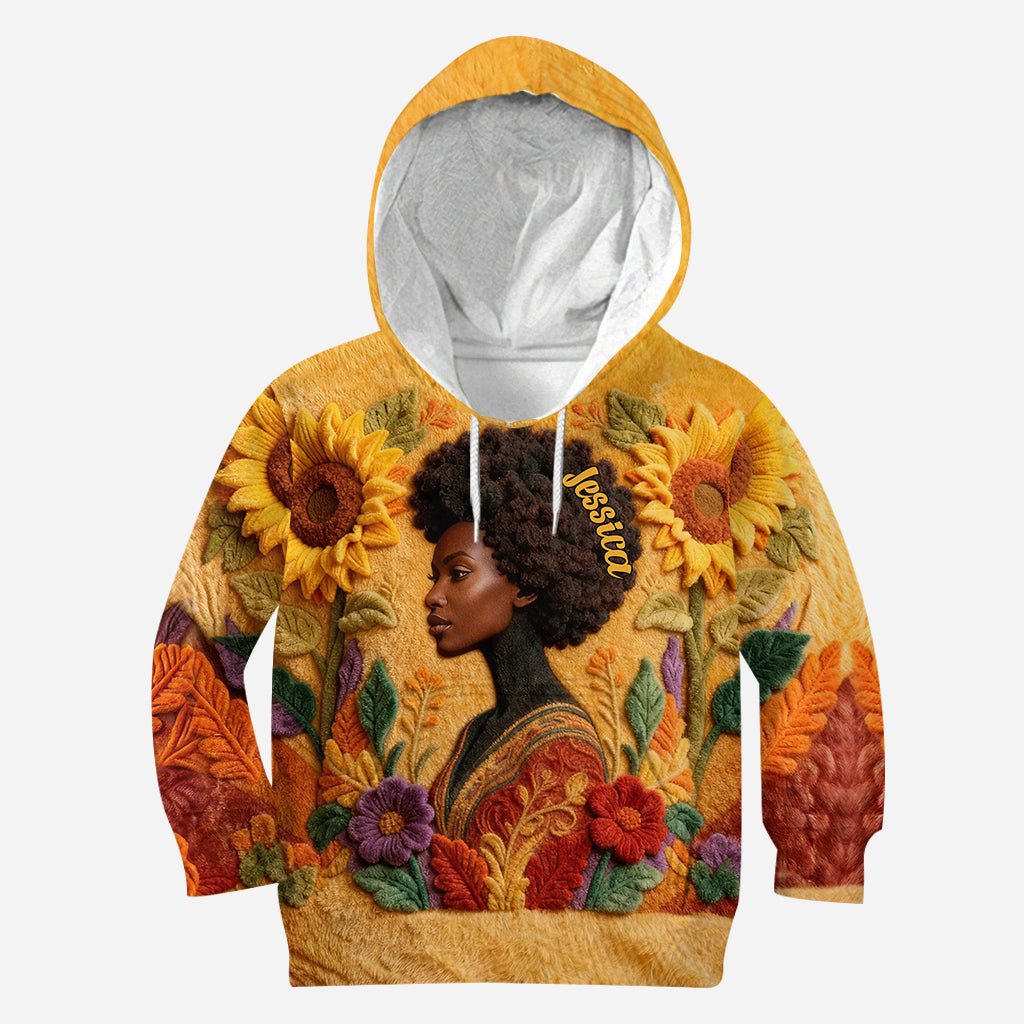 Reine Noire - Chemise afro-américaine personnalisée intégrale