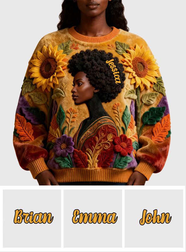 Reine Noire - Chemise afro-américaine personnalisée intégrale