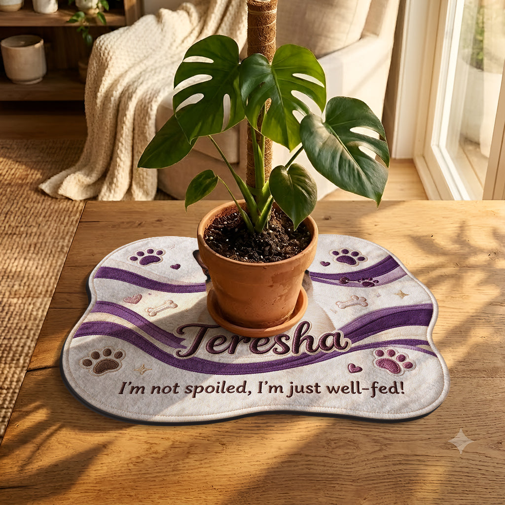 Mon Tapis, Ma Règle - Tapis de Séchage Personnalisé pour Chien