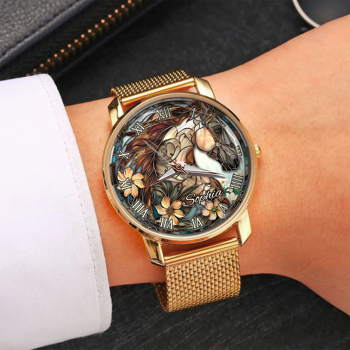 Horse Girl - Personalized Horse Women Hand Watch