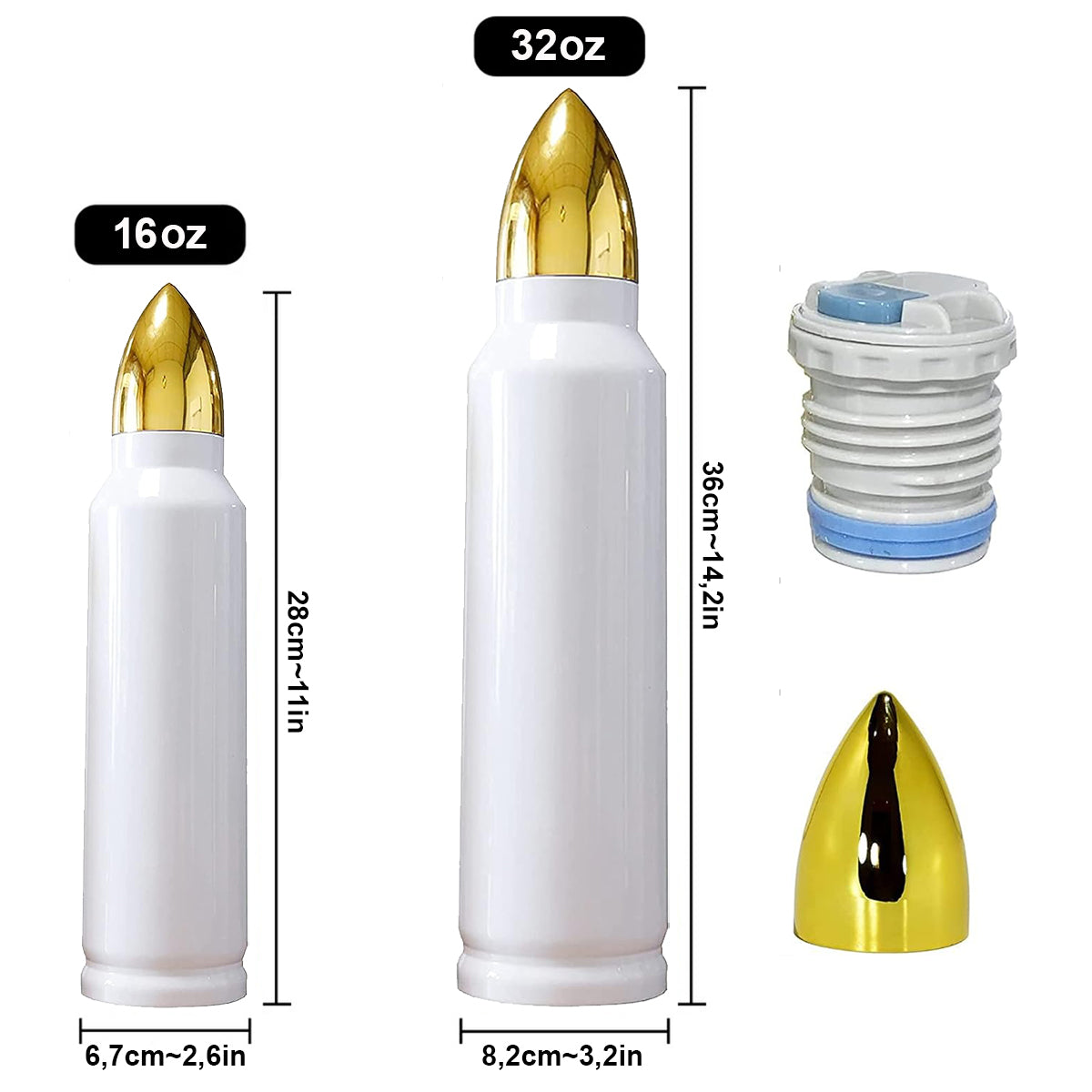 Happy Retirement - Personalized Retired Bullet Tumbler