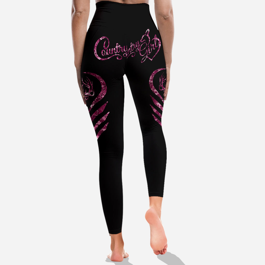 Leggings de chasse personnalisés Country Girl