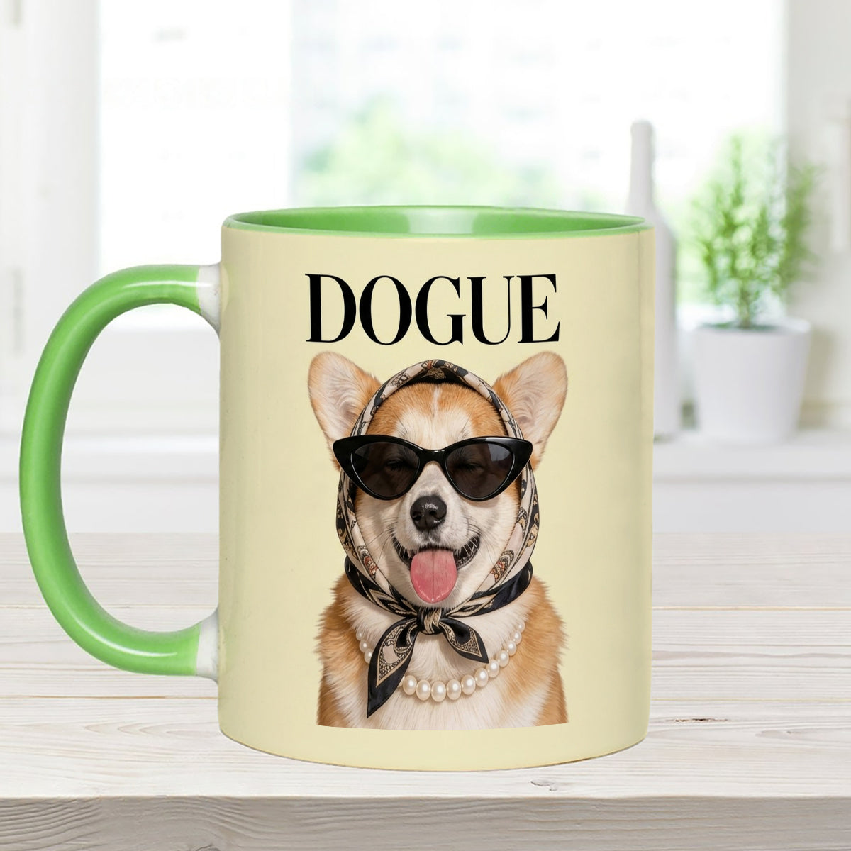 Cadeau Amusant pour Amoureux des Chiens - Tasse Personnalisée avec Mélangeurs en Acrylique