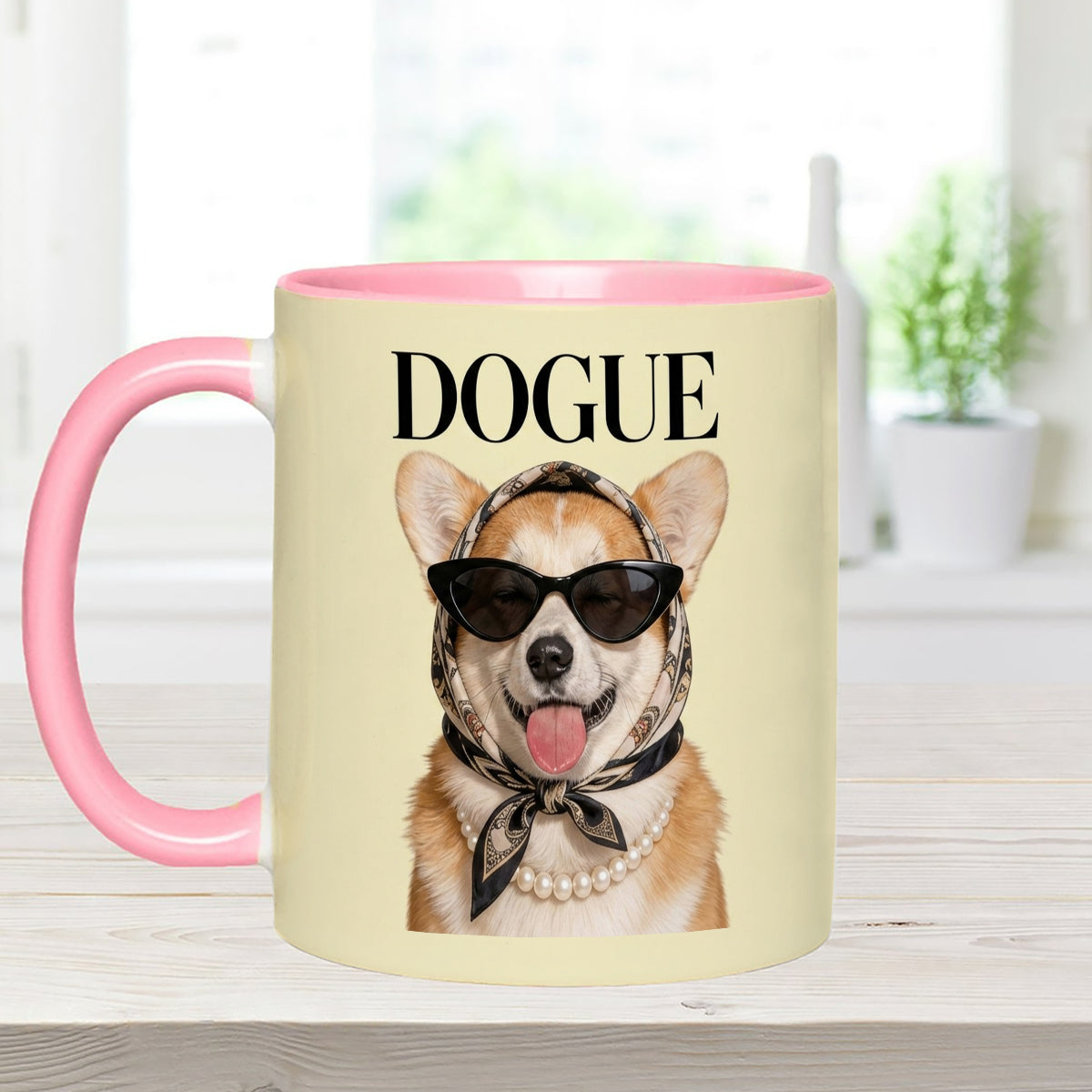 Cadeau Amusant pour Amoureux des Chiens - Tasse Personnalisée avec Mélangeurs en Acrylique