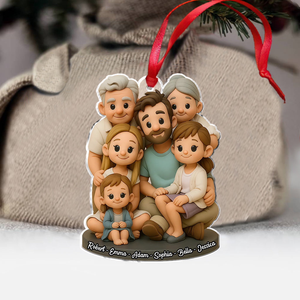 Home Sweet Home - Personalized Family Ornament