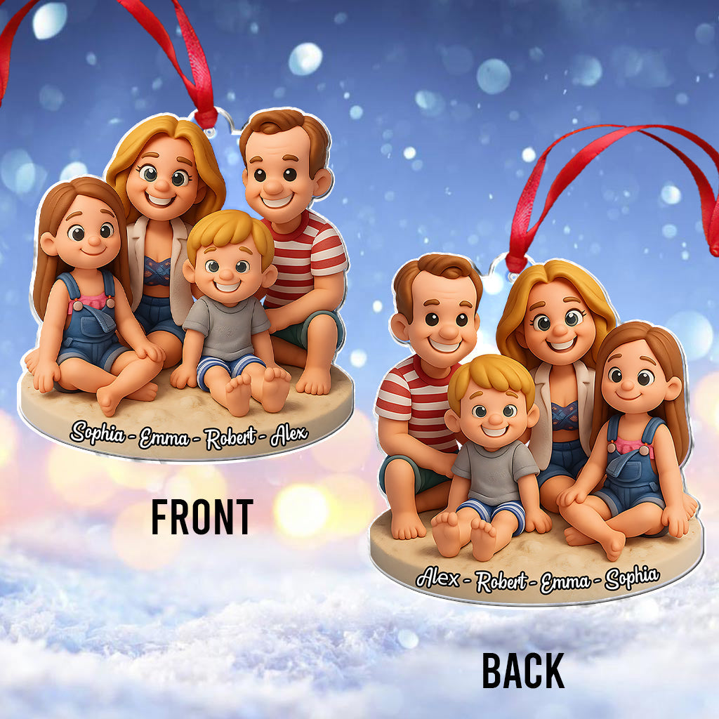 Home Sweet Home - Personalized Family Ornament