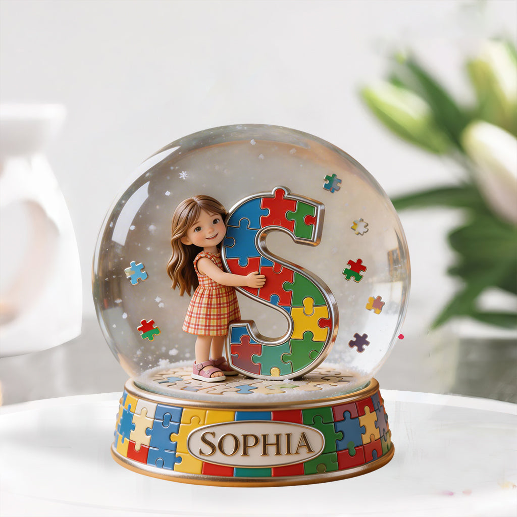 Custom From Any Photo - Personalized Autism Awareness Custom Shaped Acrylic Plaque