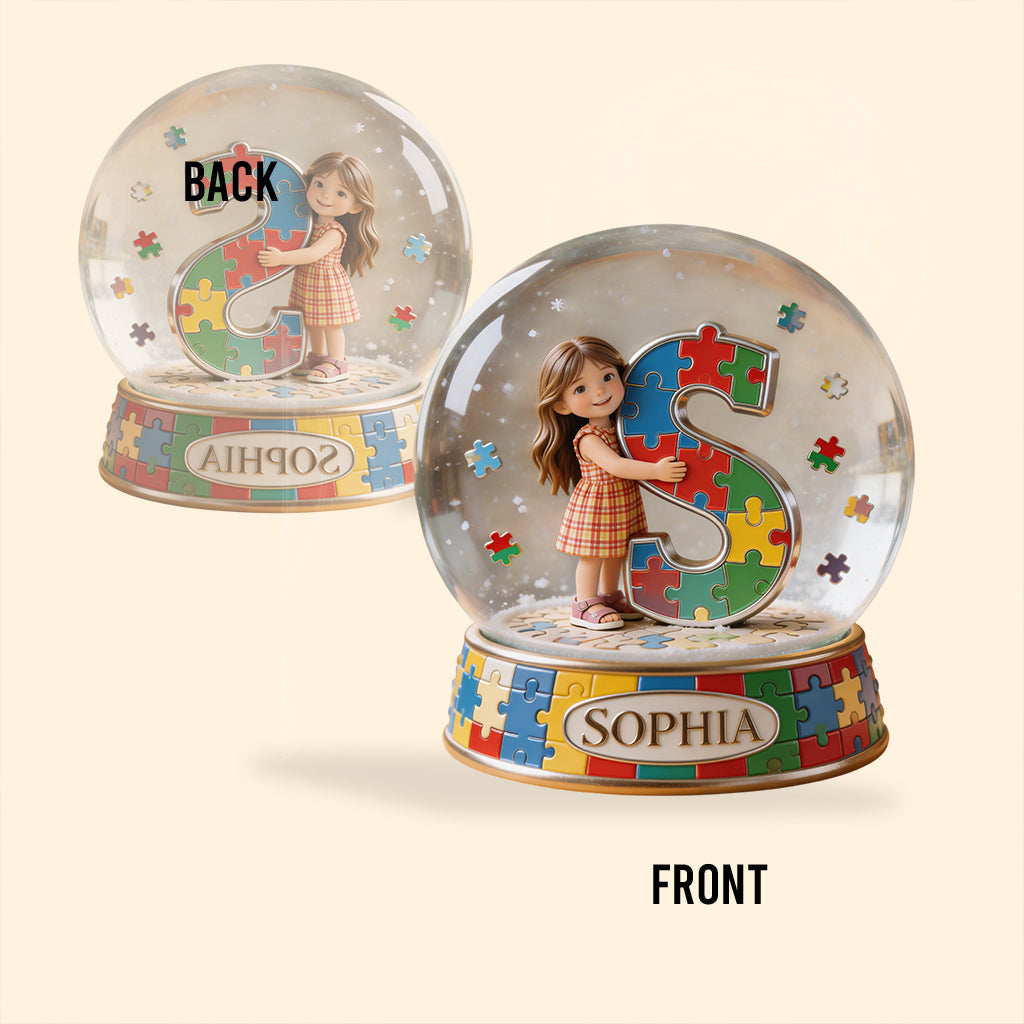 Custom From Any Photo - Personalized Autism Awareness Custom Shaped Acrylic Plaque