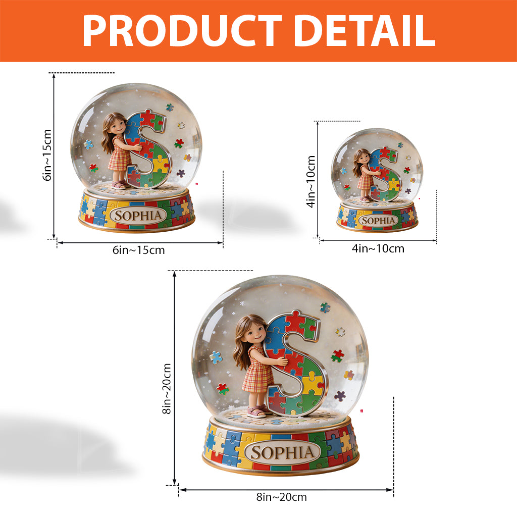 Custom From Any Photo - Personalized Autism Awareness Custom Shaped Acrylic Plaque