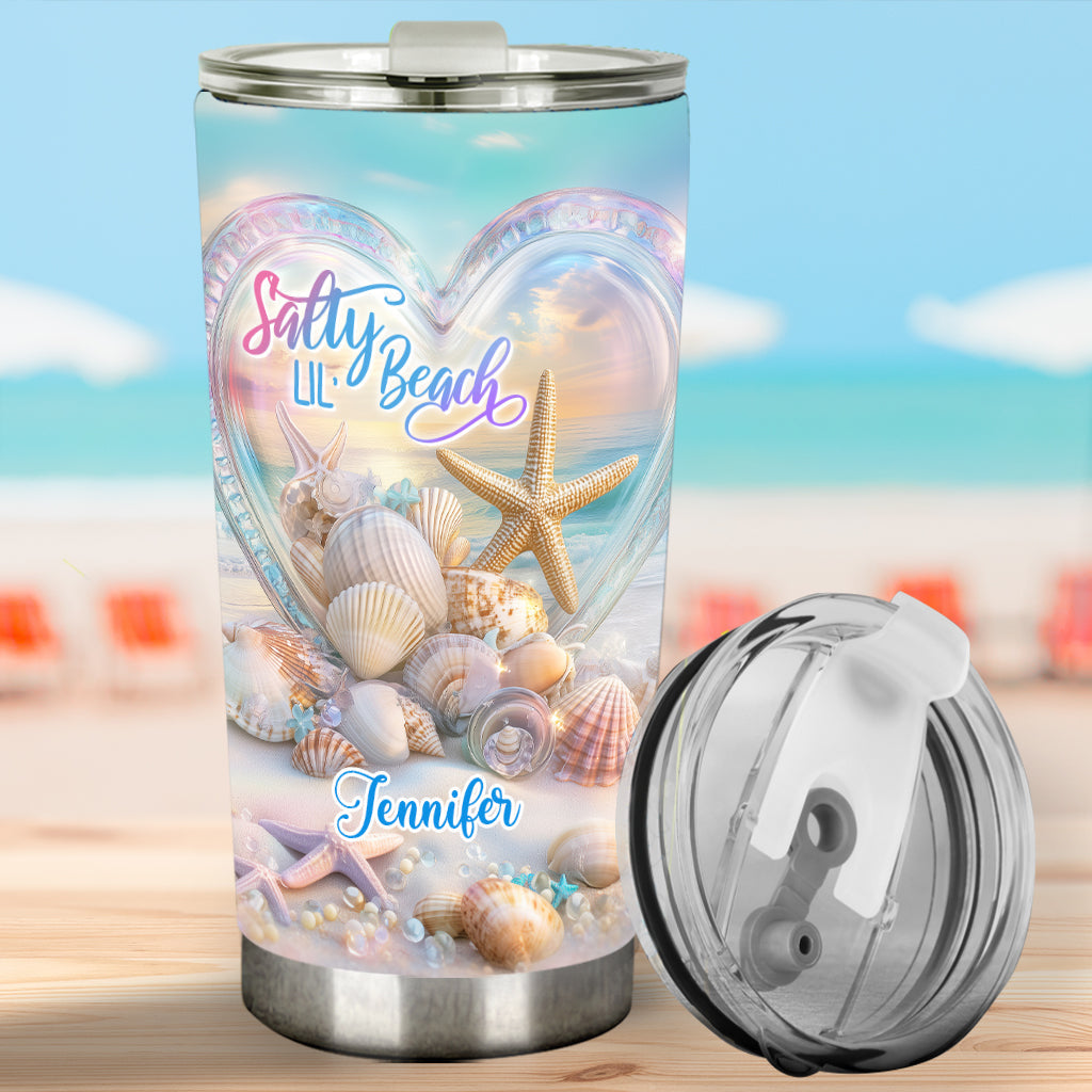 Salty Lil Beach - Gobelet personnalisé pour les amoureux de la mer