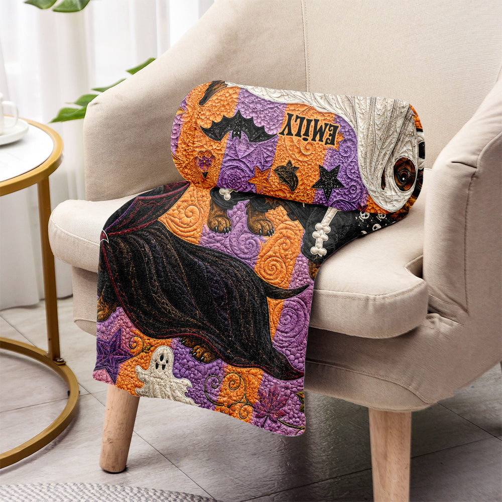 Love Dachshunds - Personalized Dachshund Blanket