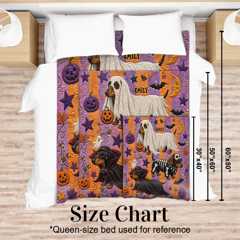 Love Dachshunds - Personalized Dachshund Blanket