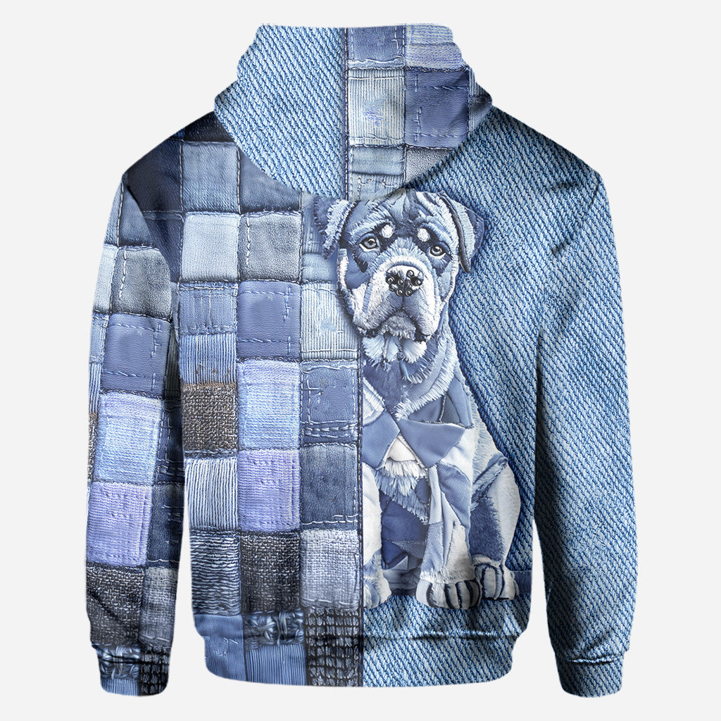 Love Rottweiler - Personalized Dog All Over Shirt