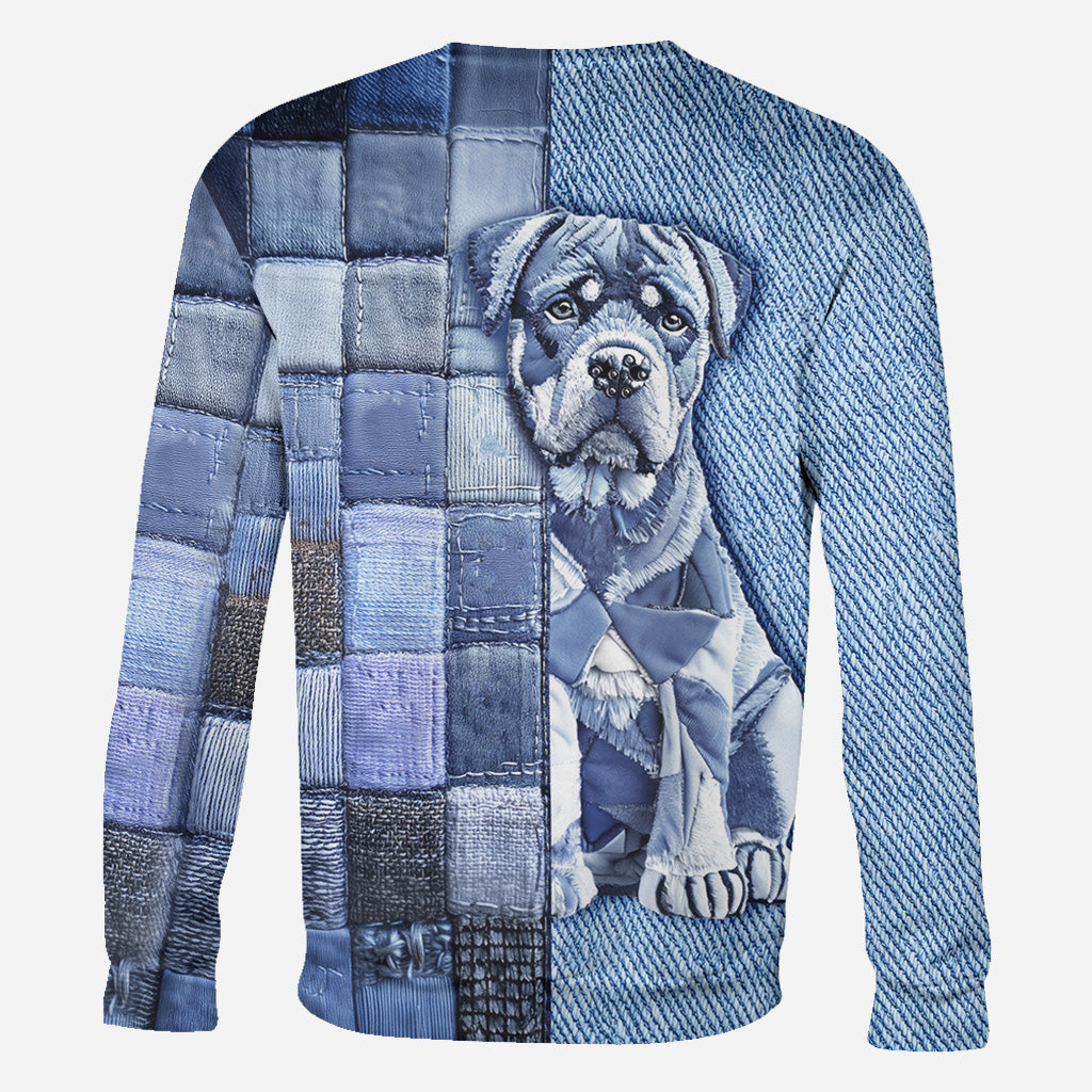 Love Rottweiler - Personalized Dog All Over Shirt