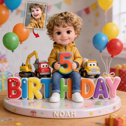 Custom Any Photo - Personalized Kid Custom Shaped Acrylic Plaque