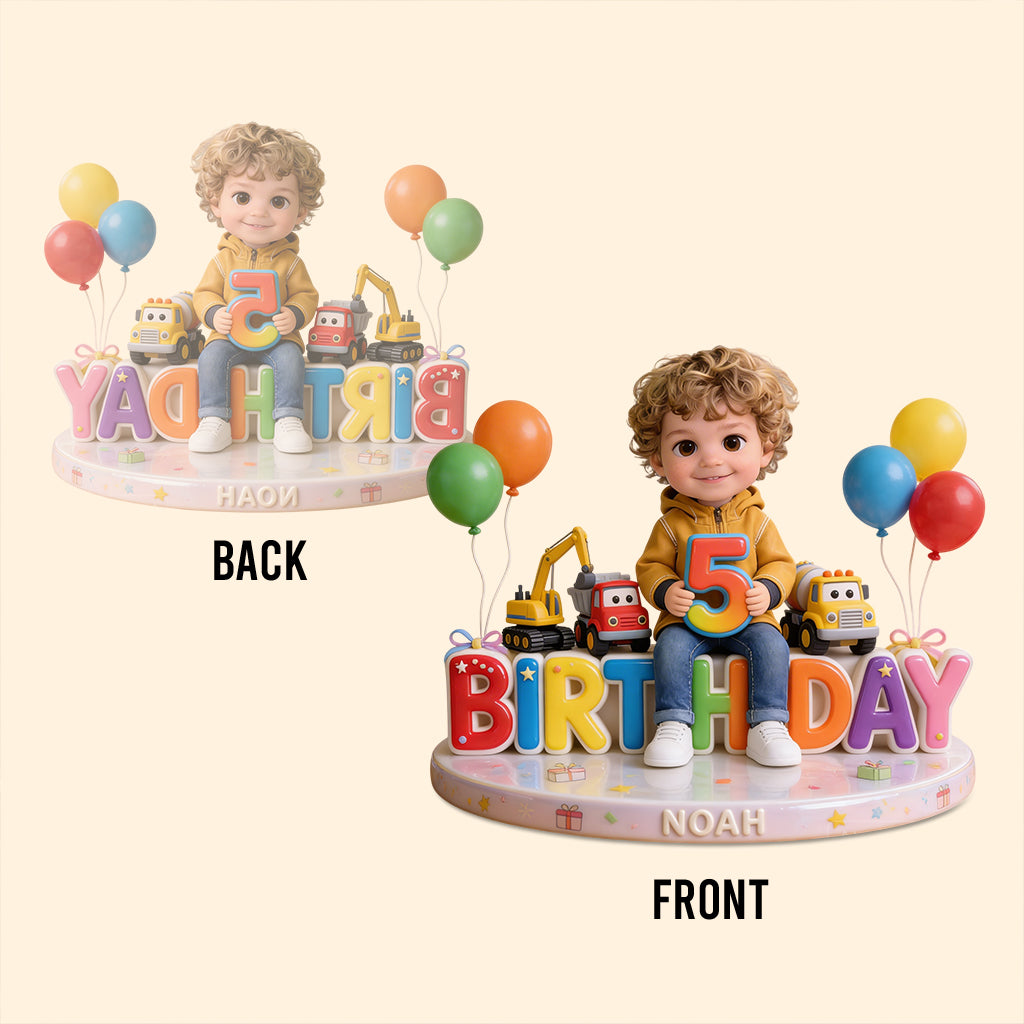 Custom Any Photo - Personalized Kid Custom Shaped Acrylic Plaque