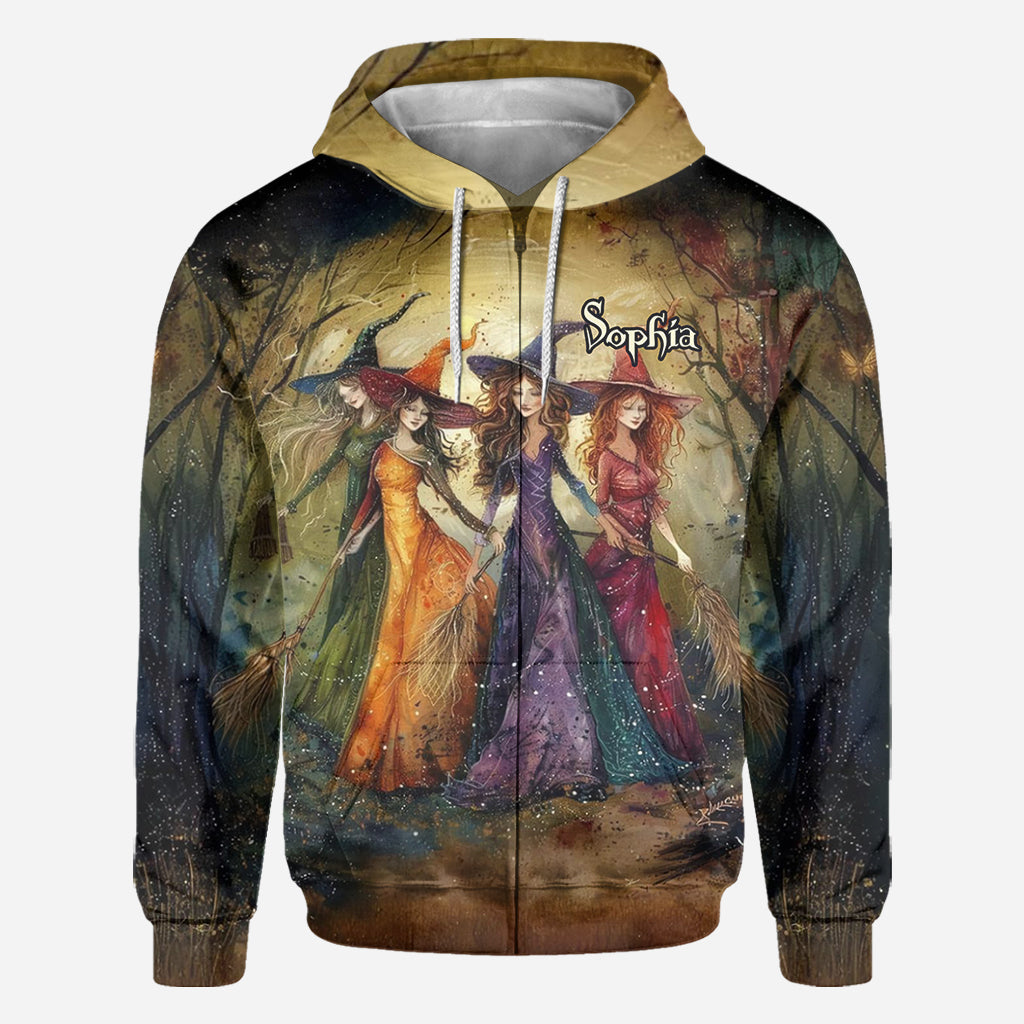 Beautiful Witches - Personalized Witch All Over Shirt