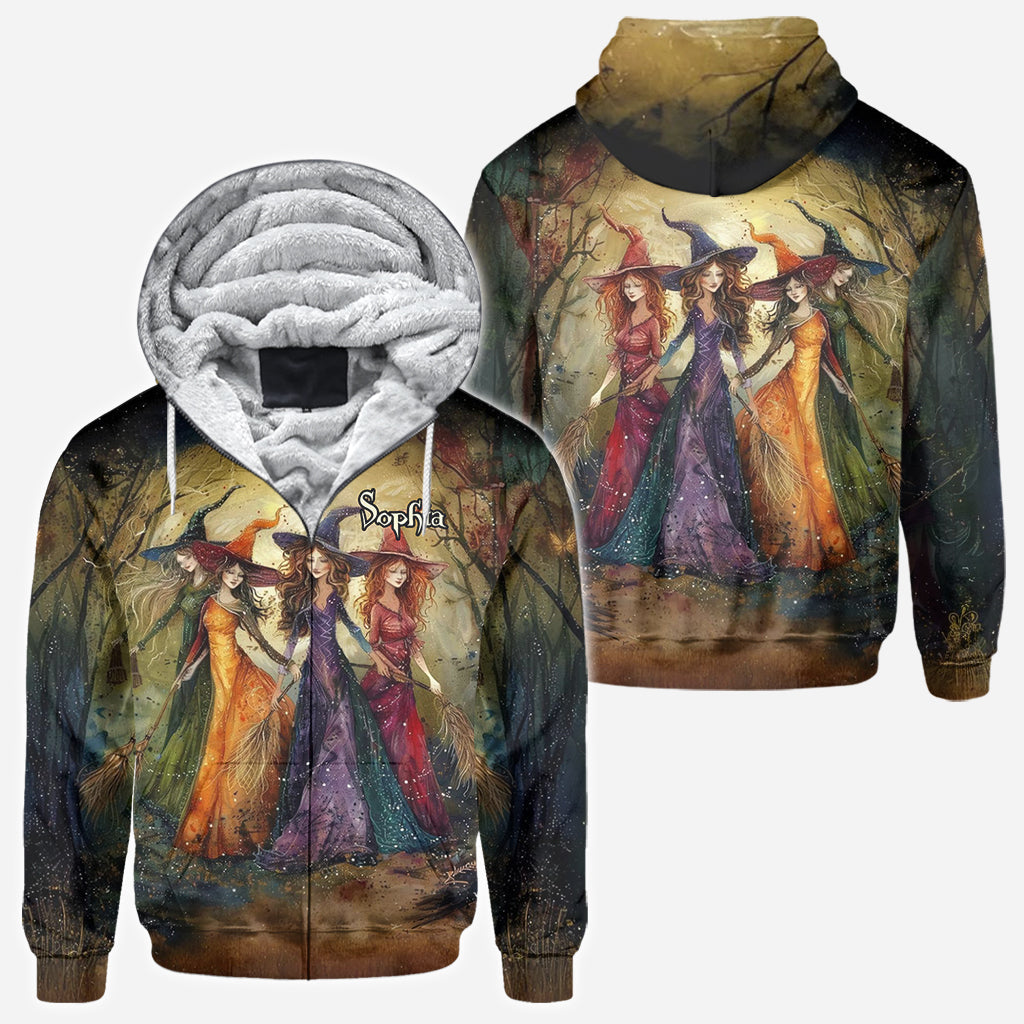 Beautiful Witches - Personalized Witch All Over Shirt